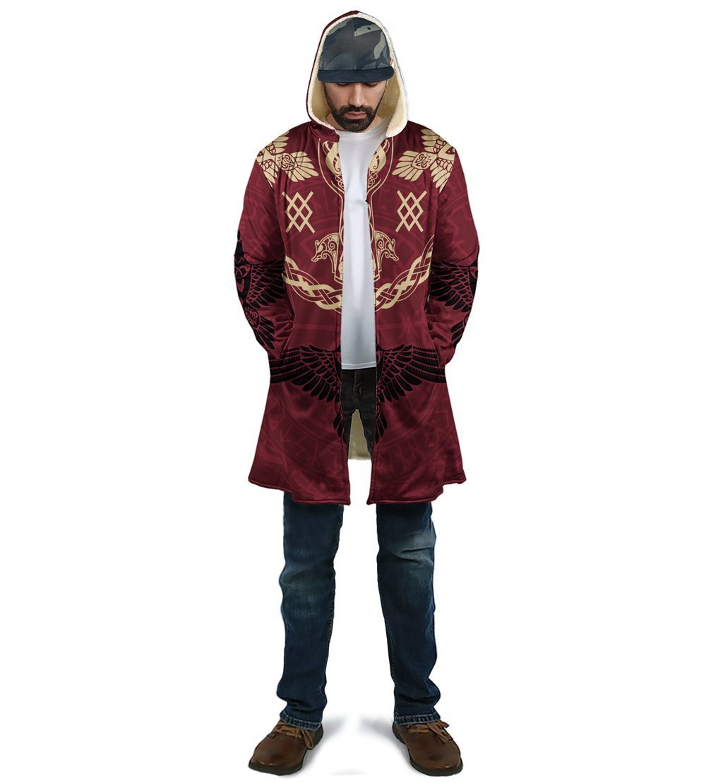 viking-clothing-viking-raven-fleece-hoodie-coat-cloak