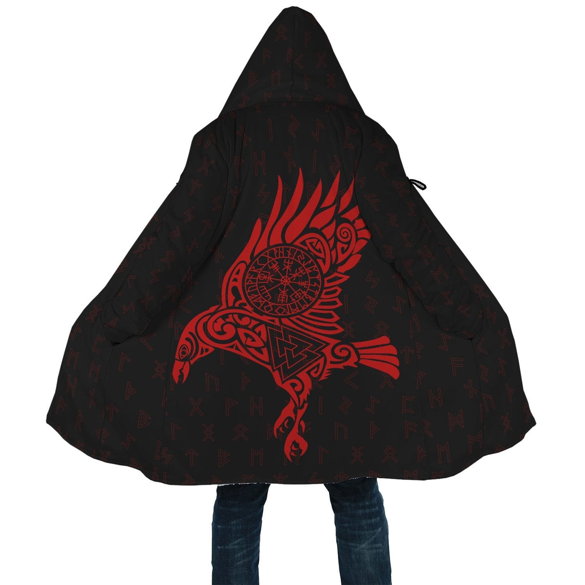 viking-raven-tattoo-red-cloak