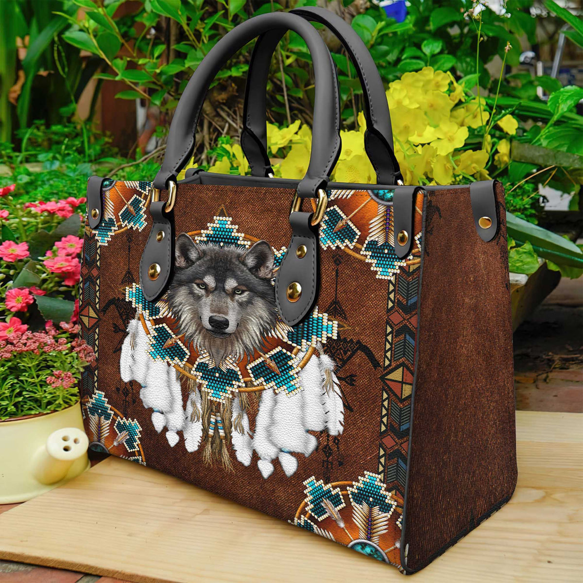 blue-mandala-feather-wolf-native-american-leather-bag