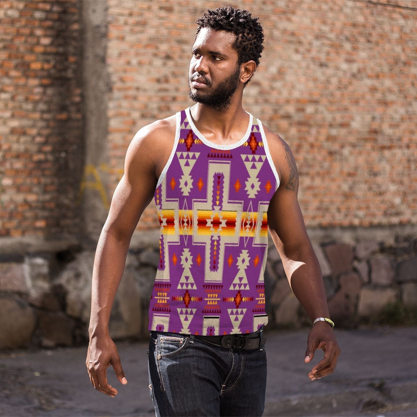 native-american-light-purple-design-mens-all-over-print-tank