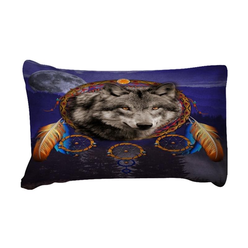 3D Wolf Dreamcatchers Native American Bedding Set LT10 - Wonder Print Shop