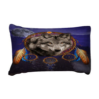 3D Wolf Dreamcatchers Native American Bedding Set LT10 - Wonder Print Shop