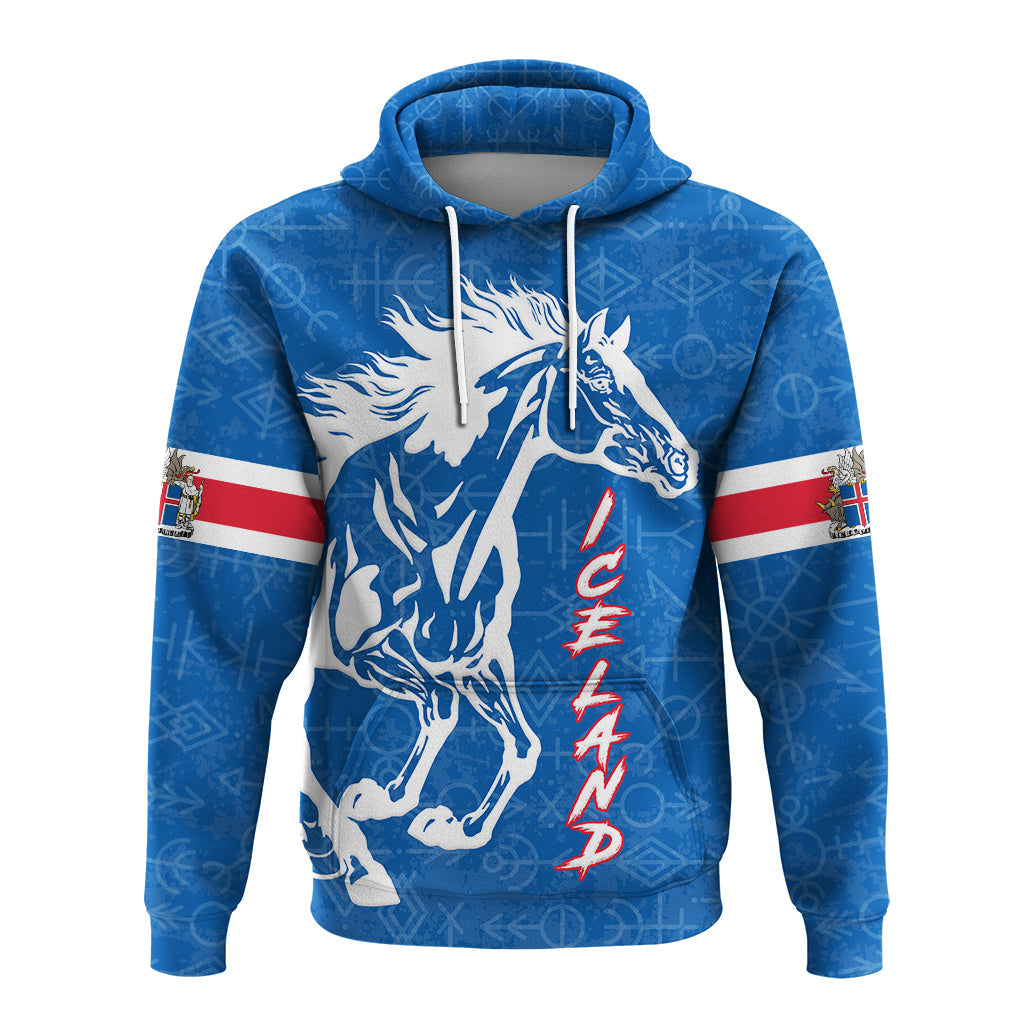 Icelandic Horse Pride Hoodie LT12 - Wonder Print Shop