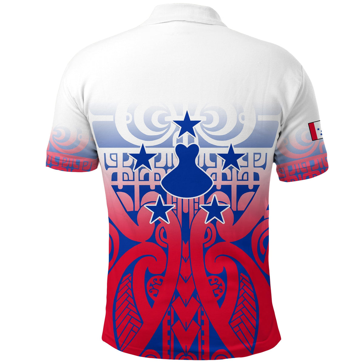 Austral Islands Tribal Polo Shirt LT12 - Wonder Print Shop