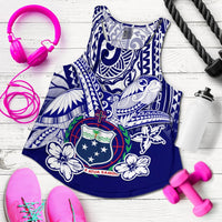 Samoa Polynesian Women Racerback Tank Samoan Loved Turtles LT13 - Wonder Print Shop