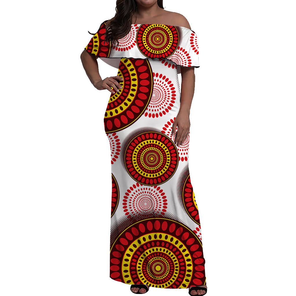 ethiopia-off-shoulder-long-dress-circle-african-pattern