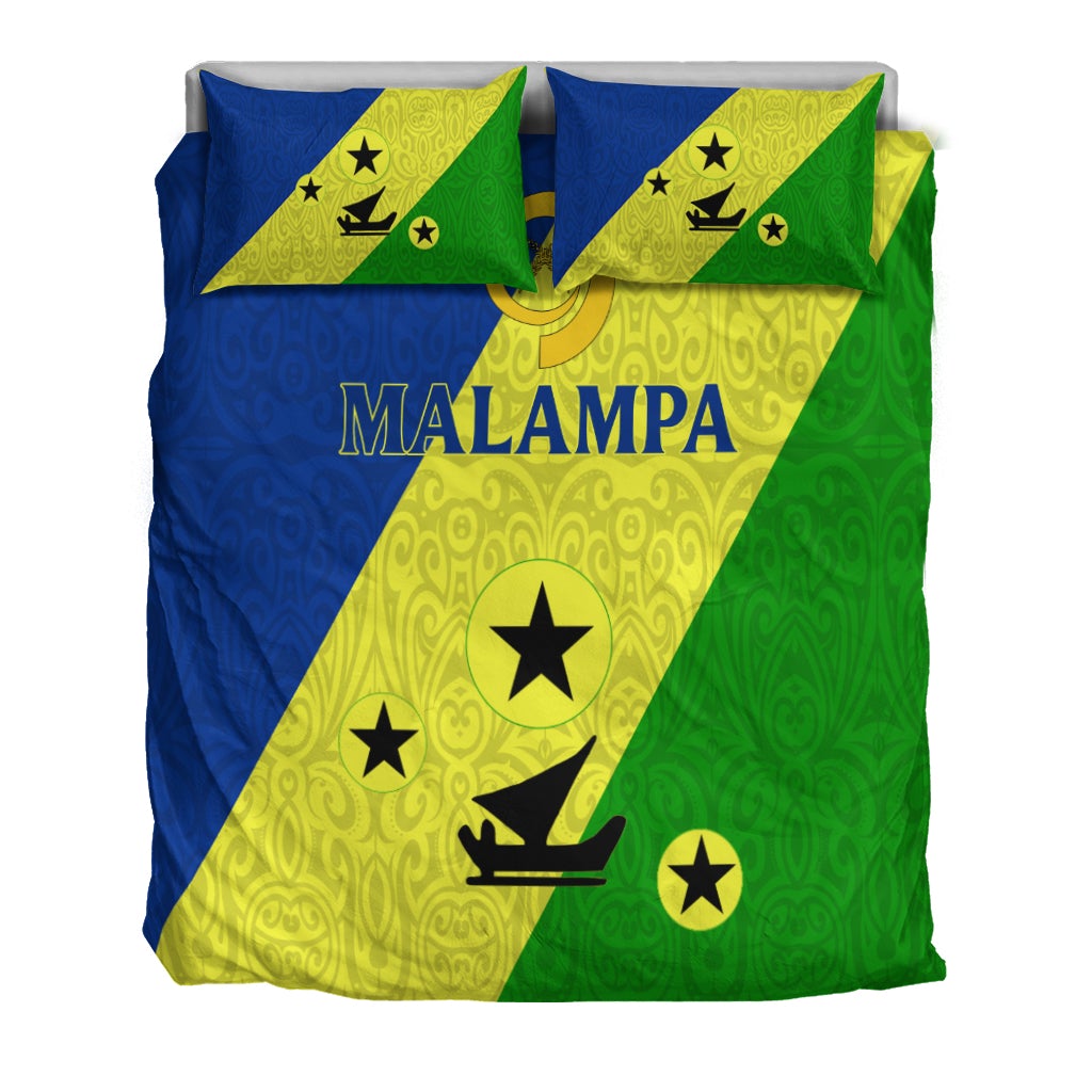 Vanuatu Malampa Province Bedding Set Flag Style LT12 - Wonder Print Shop