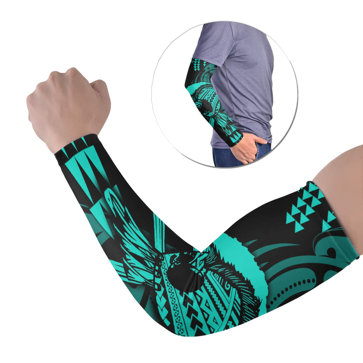 hawaii-polynesian-warrior-kakau-arm-sleeve-43-set-of-two-green-lt6