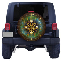 Celtic Mystic Wicca Divination Spare Tire Cover LT12 - Wonder Print Shop
