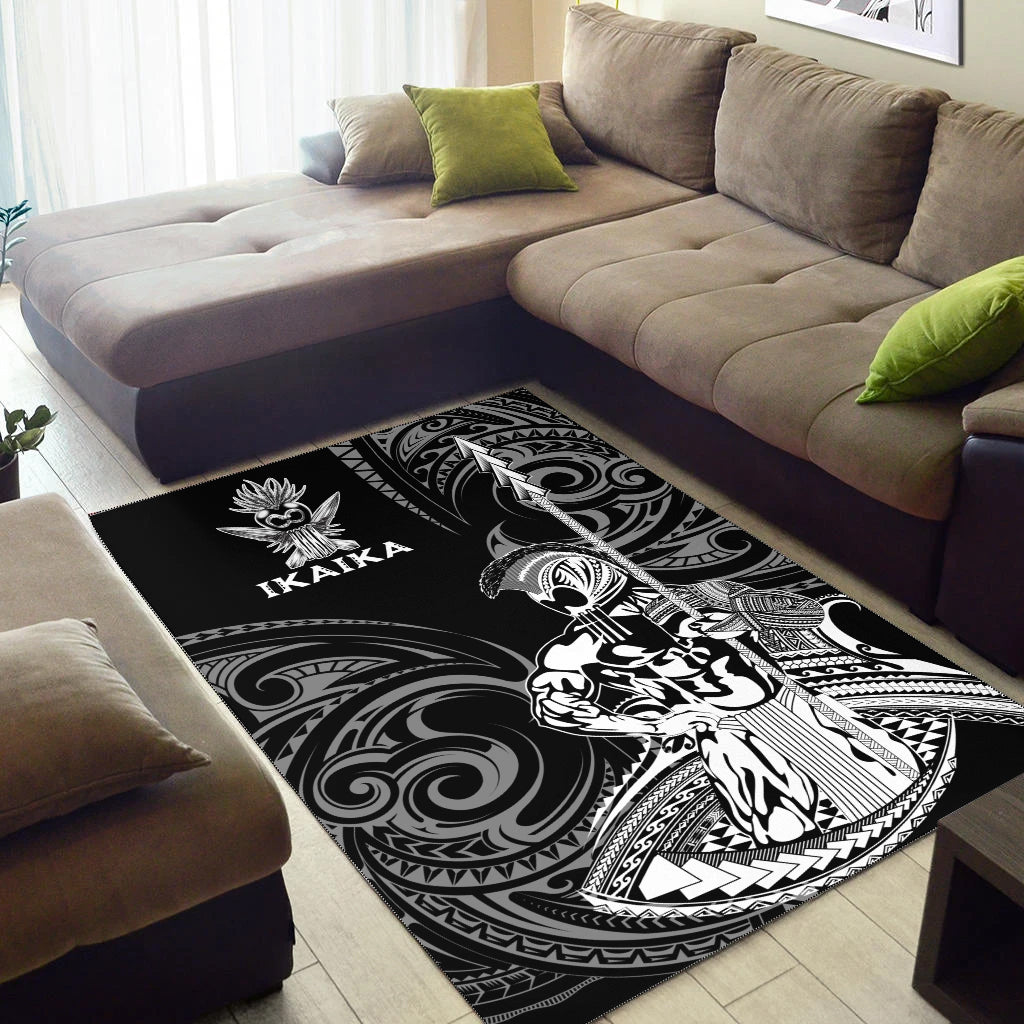 Hawaii Ikaika Warrior Area Rug LT2 - Wonder Print Shop