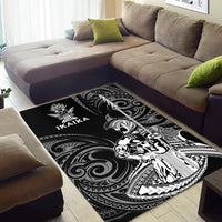 Hawaii Ikaika Warrior Area Rug LT2 - Wonder Print Shop
