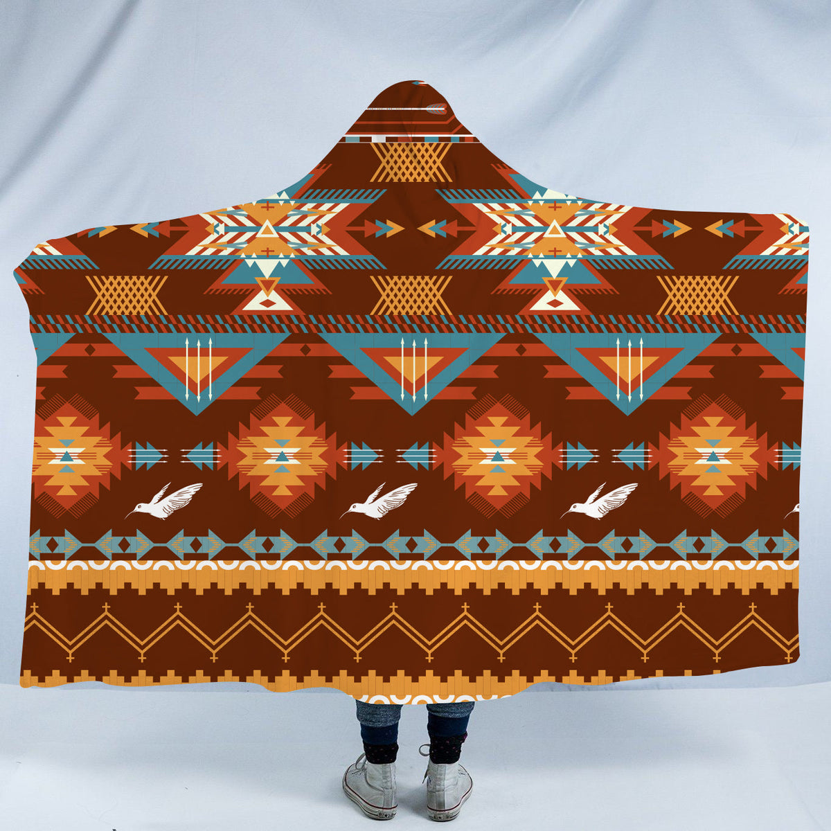 native-american-pattern-with-birds-hooded-blanket