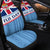 Fiji Day Car Seat Covers - Tapa Pattern With Flag LT12 - Wonder Print Shop