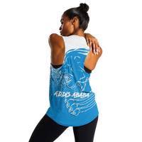 Addis Ababa Lion Legend Ethiopia Women Tank Top LT12 - Wonder Print Shop