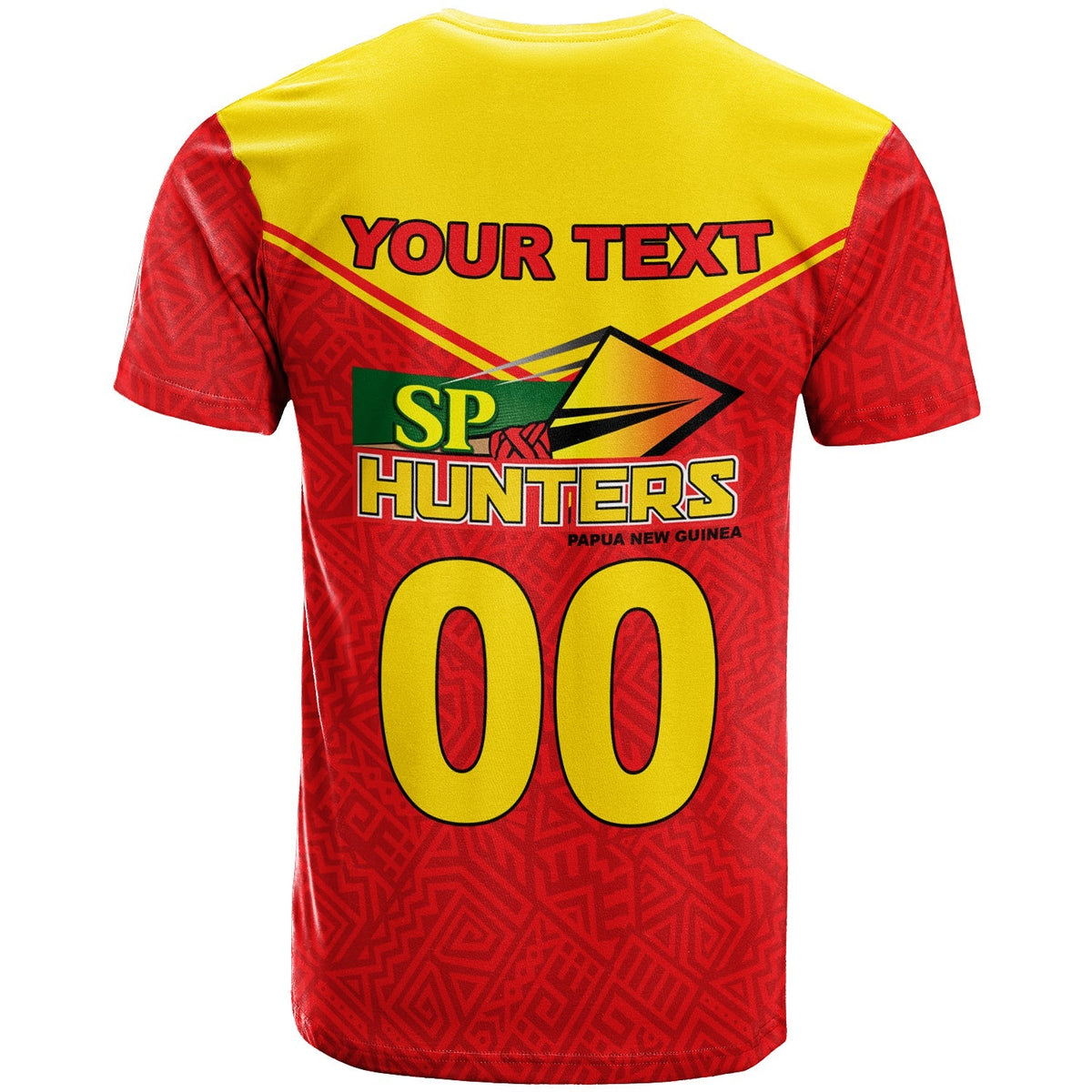 Custom Papua New Guinea SP Hunters Pride T Shirt LT12 - Wonder Print Shop