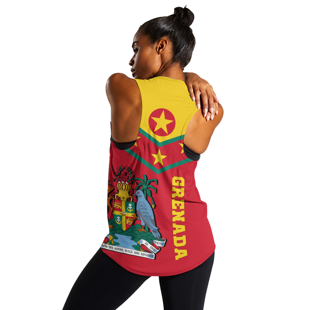 Grenada Women Tank Top - Proud Grenadian LT12 - Wonder Print Shop