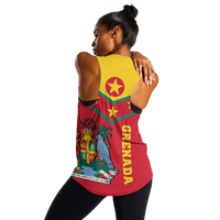 Grenada Women Tank Top - Proud Grenadian LT12 - Wonder Print Shop