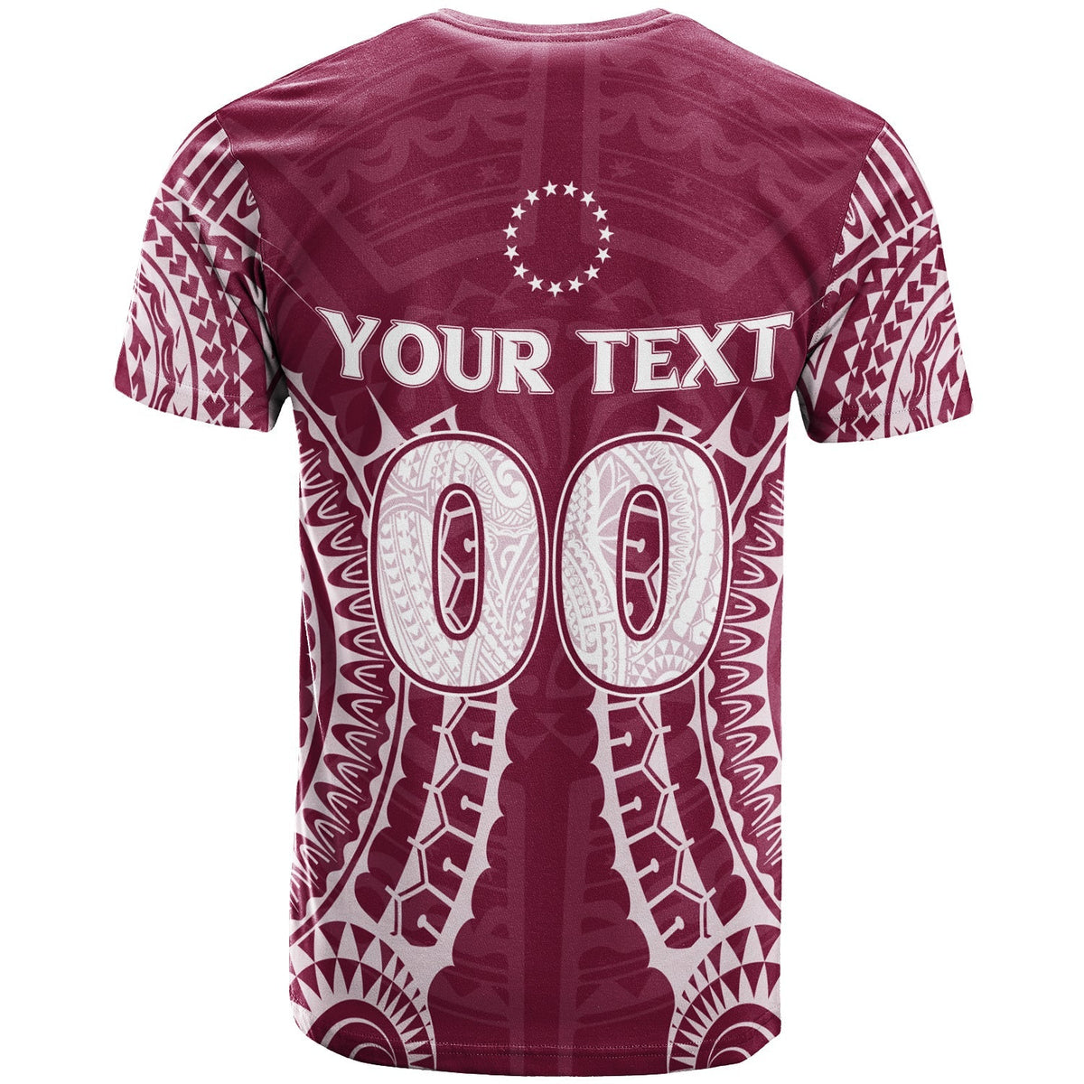Custom Cook Islands T Shirt Mangaia Tribal Pattern LT12 - Wonder Print Shop