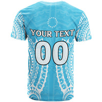 Custom Cook Islands T Shirt Mauke Tribal Pattern LT12 - Wonder Print Shop