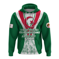 Algeria Independence Day 5 Juillet 1962 2022 Hoodie LT12 - Wonder Print Shop