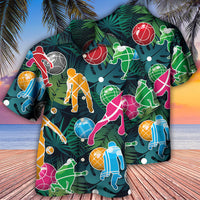 Bocce Ball Tropical Colorful Ball Games Hawaiian Shirt - Wonder Print Shop