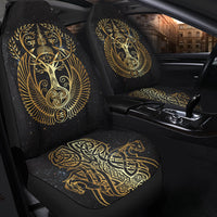 Viking Yggdrasil Tree Of Life Odin Car Seat Covers LT12 - Wonder Print Shop