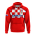 Croatia Hoodie Football 2022 Checkerboard LT12