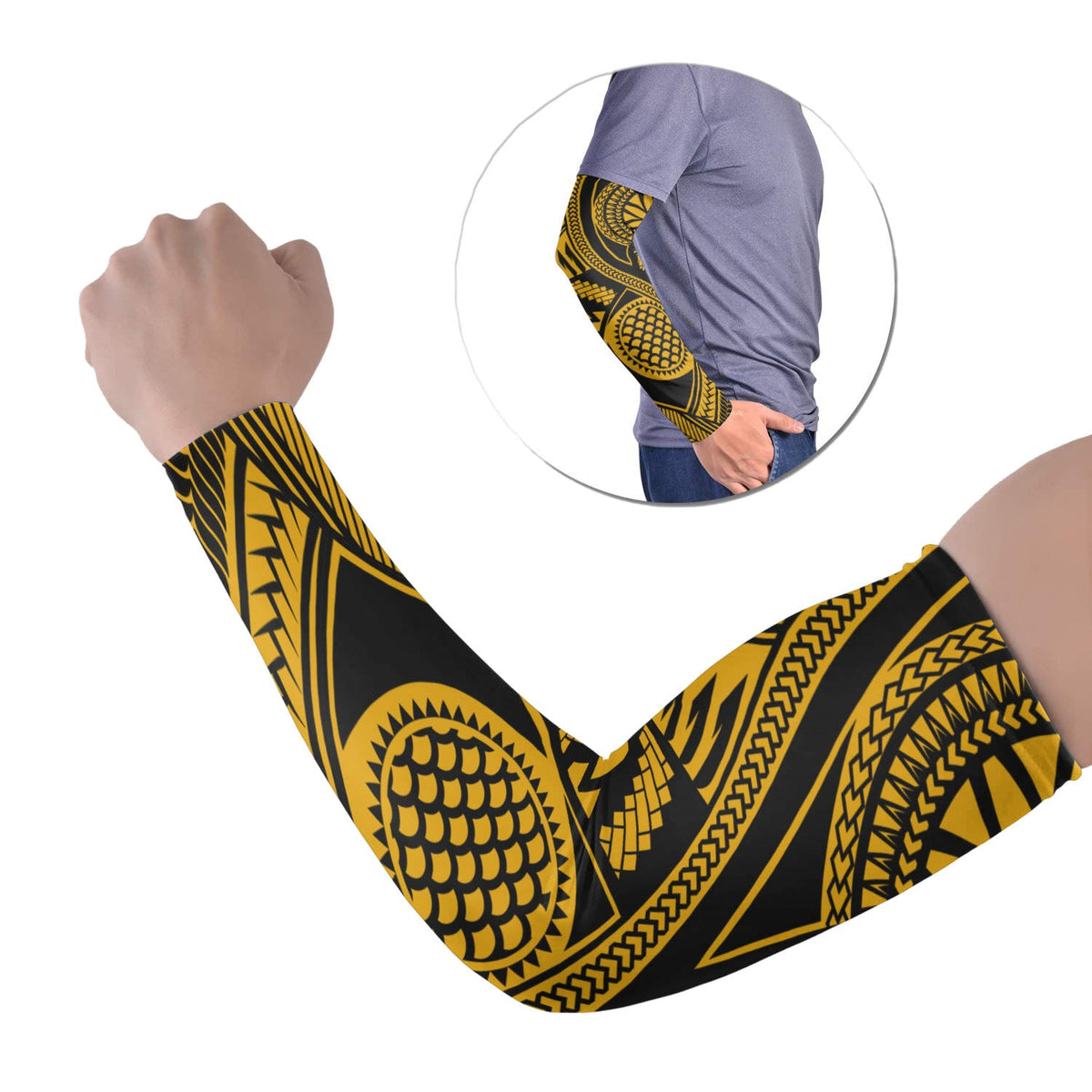 polynesian-tribal-tattoo-arm-sleeve-43-set-of-two-colorful-no6-lt6