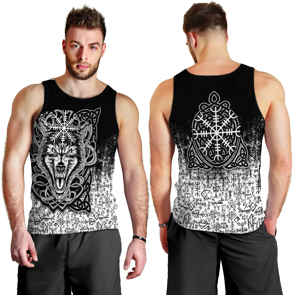 viking-wolf-with-vegvisir-art-men-tank-top