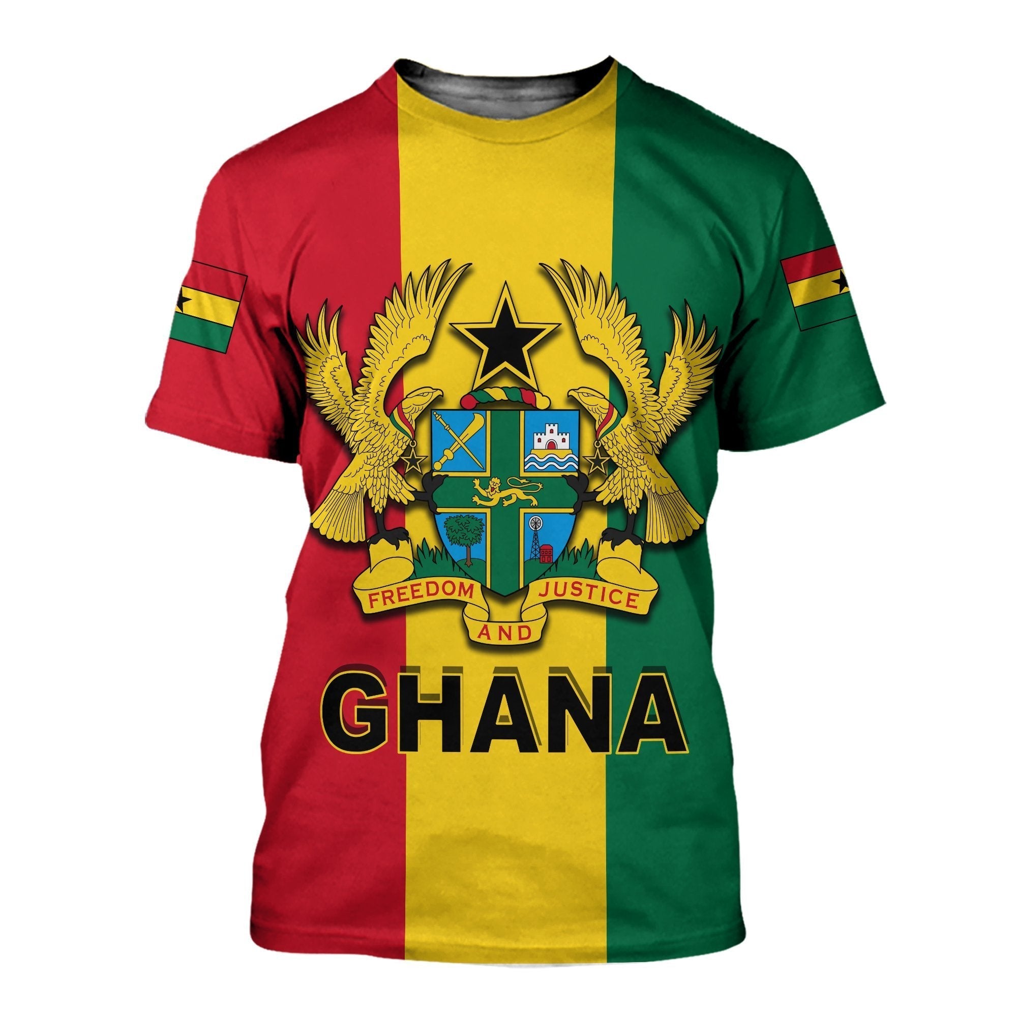 ghana-flag-t-shirt-ver2