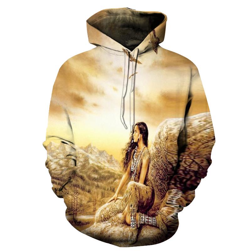The Bird Mountain Women Native American All Over Hoodie LT10 - Wonder Print Shop