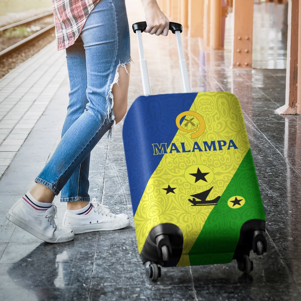 Vanuatu Malampa Province Luggage Covers Flag Style LT12 - Wonder Print Shop
