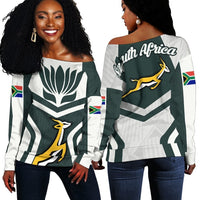 Wonder Print Shop Sweater - South Africa Springbok Protea - Ryan Style - Wonder Print Shop