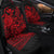 Hawaii Turtle With Hibiscus Tribal Red Car Seat Covers LT12 - Wonder Print Shop