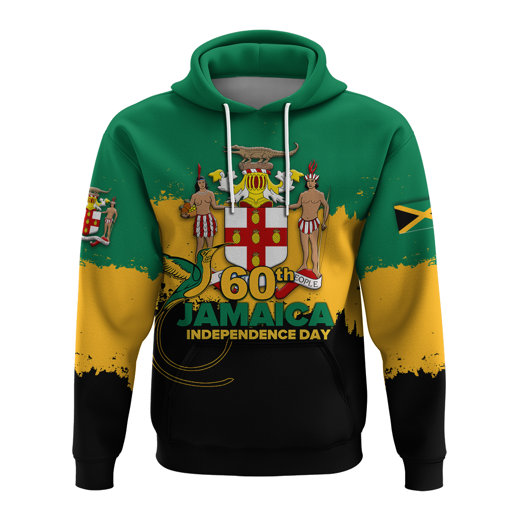 Jamaica 60th Anniversary Independence Day Hoodie LT12 - Wonder Print Shop