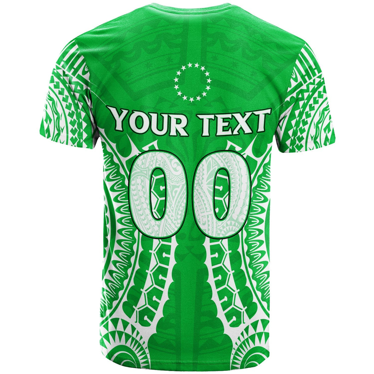Custom Cook Islands T Shirt Rarotonga Tribal Pattern LT12 - Wonder Print Shop