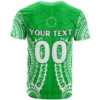 Custom Cook Islands T Shirt Rarotonga Tribal Pattern LT12 - Wonder Print Shop