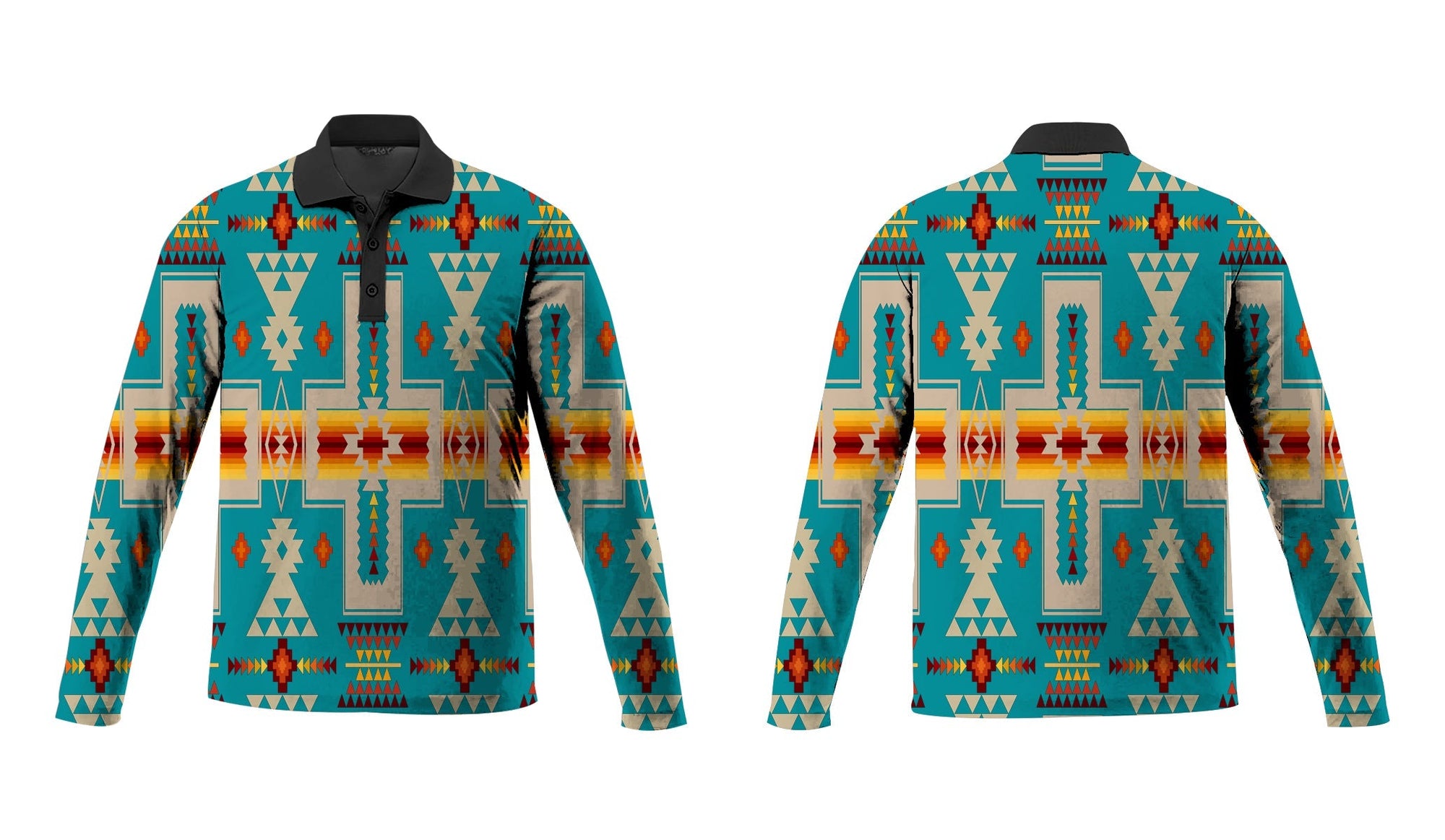 turquoise-tribe-design-native-american-polo-long-sleeve