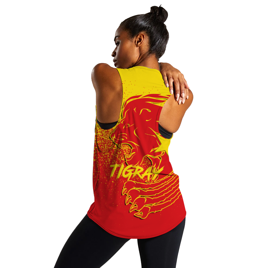 Tigray Lion Legend Women Tank Top LT12 - Wonder Print Shop