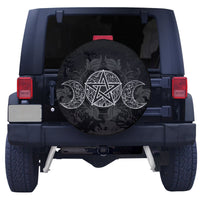 Celtic Pentagram Black Spare Tire Cover LT12 - Wonder Print Shop
