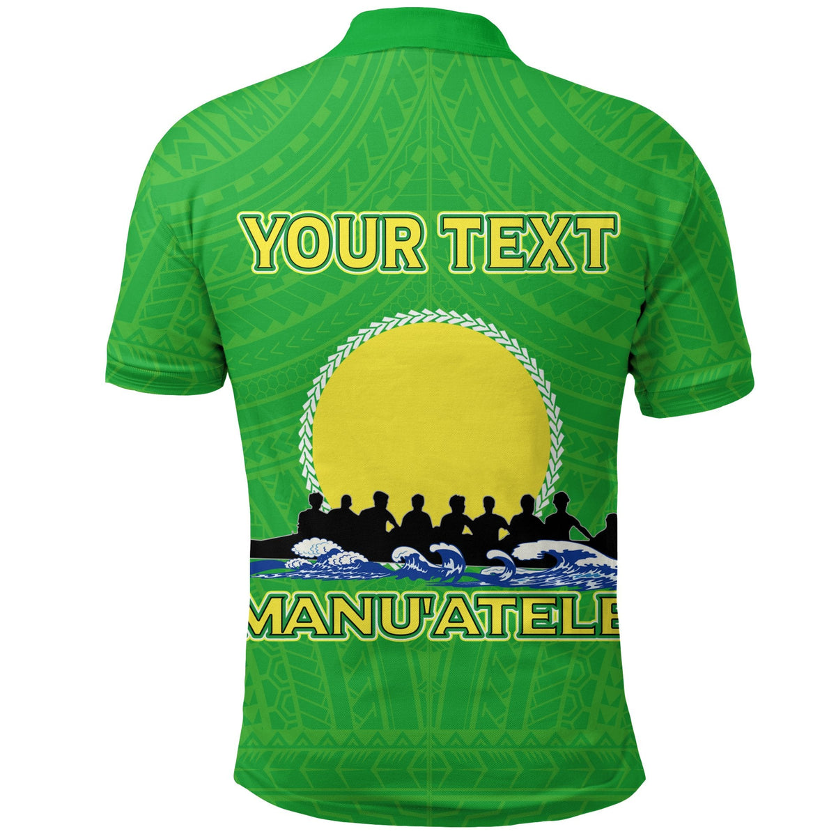Custom American Samoa Polo Shirt Matasaua Manua Pride LT12 - Wonder Print Shop