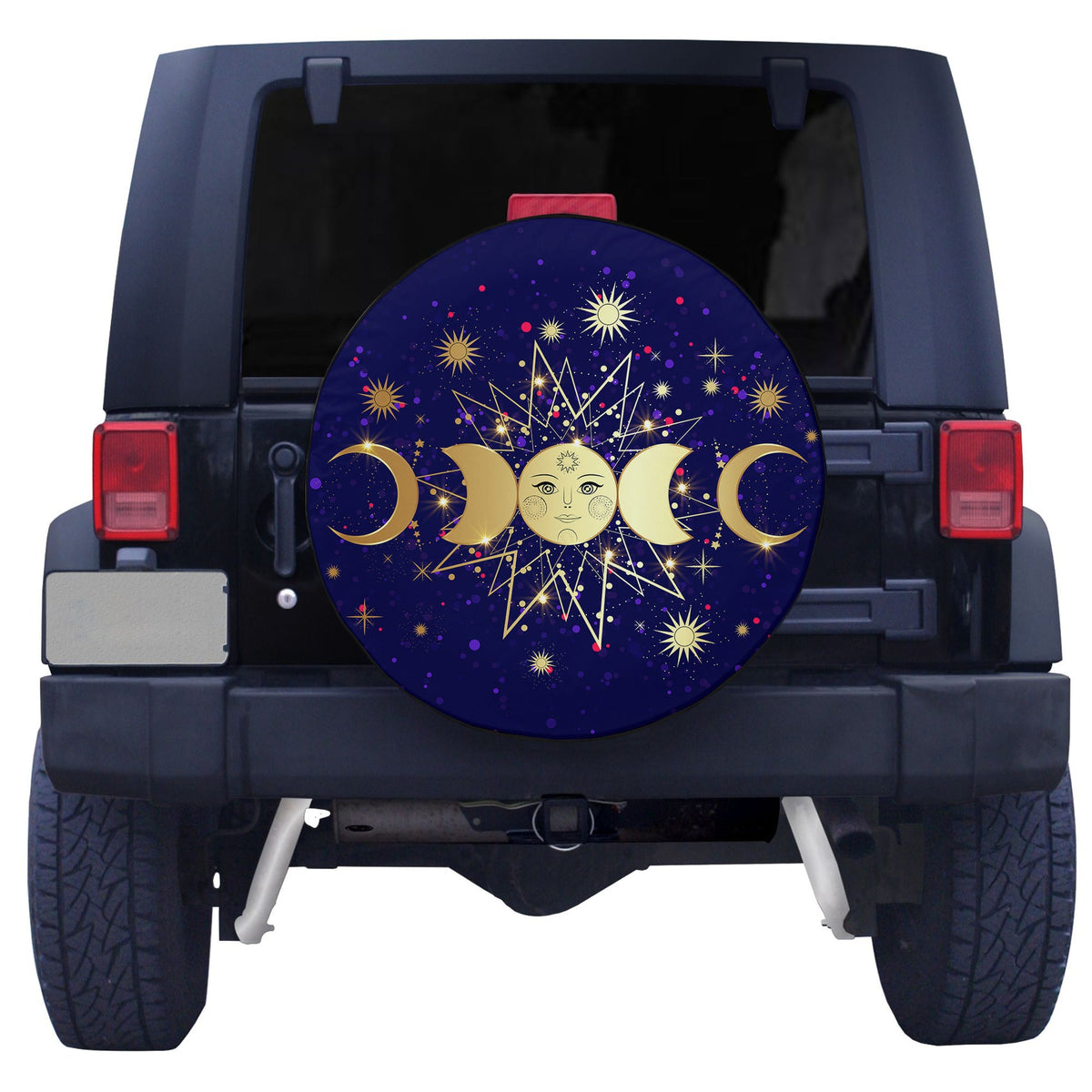 Celtic Triple Moon Pagan Wiccan Goddess Spare Tire Cover LT12 - Wonder Print Shop
