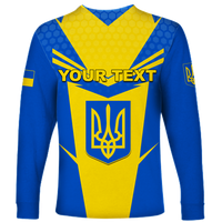 (Custom Personalised) Ukraine Map Legend Long Sleeve Shirt LT12 - Wonder Print Shop