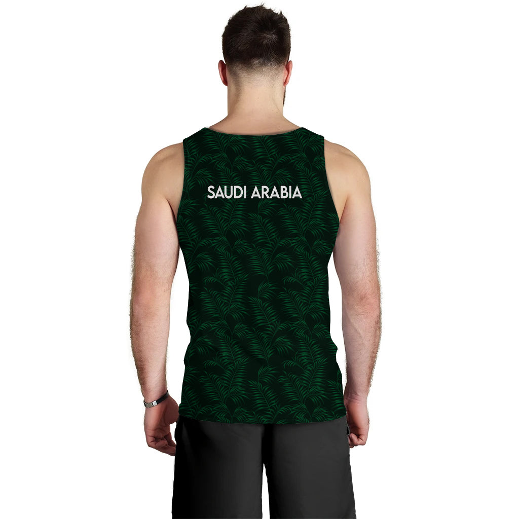 Saudi Arabia Football Fifa World Cup 2022 Men's Tank Top - LT2