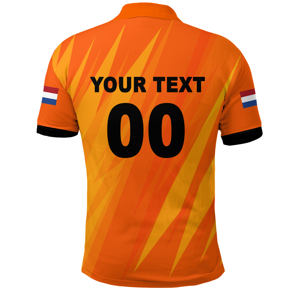 Custom Netherlands Polo Shirt Football 2022 Champions Pride LT12 - Wonder Print Shop