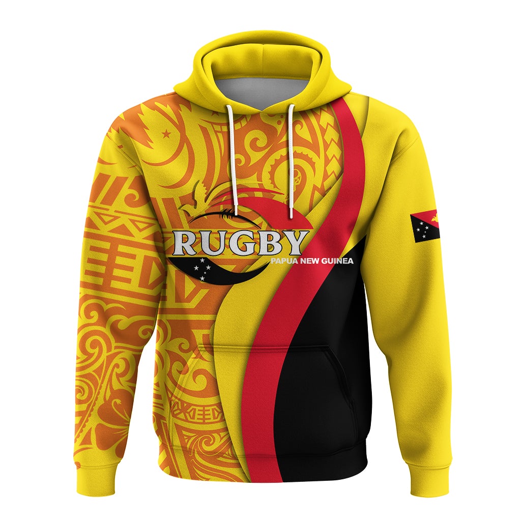 Custom Papua New Guinea Rugby Union Pride Hoodie LT12 - Wonder Print Shop