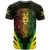 Jamaica Rastafarian Lion Pride T Shirt LT12 - Wonder Print Shop
