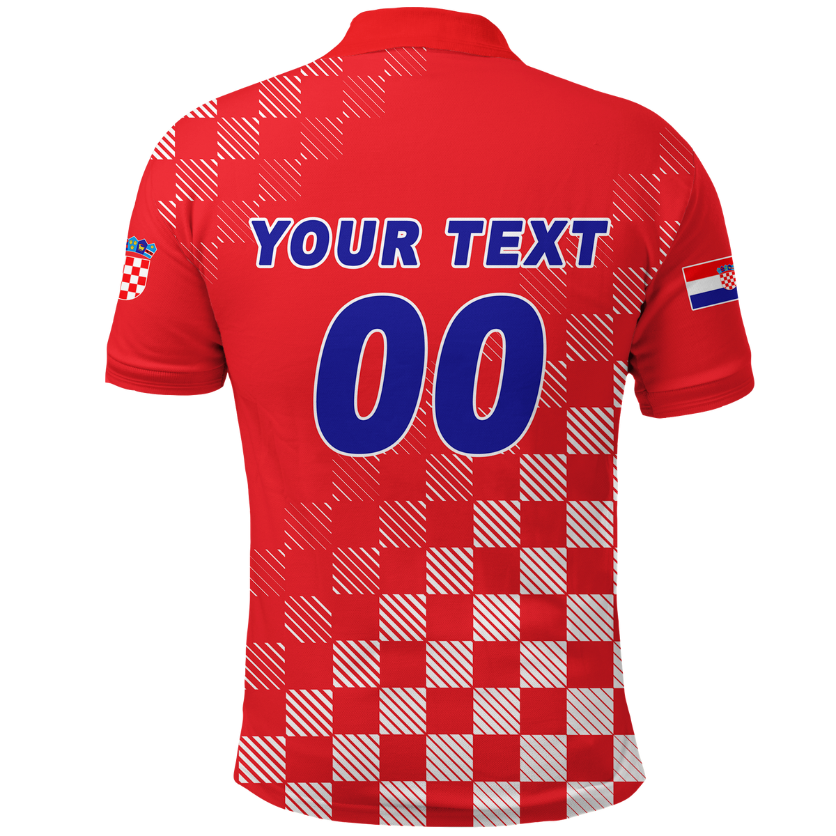 Custom Croatia Polo Shirt Football 2022 Champions Pride Red LT12 - Wonder Print Shop