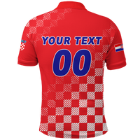 Custom Croatia Polo Shirt Football 2022 Champions Pride Red LT12 - Wonder Print Shop