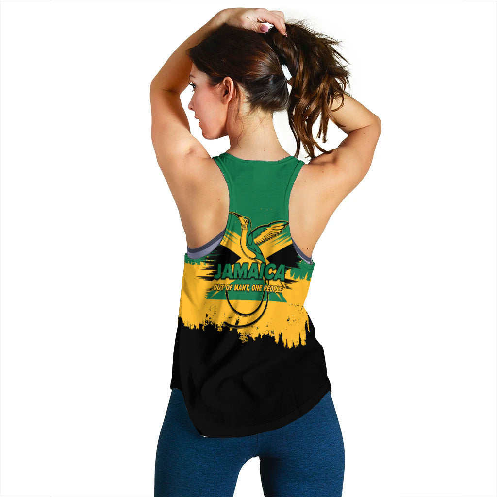Jamaica 60th Anniversary Independence Day Women Tank Top LT12 - Wonder Print Shop